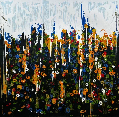 Zeefdruk Schifano - Splendore del floricoltore