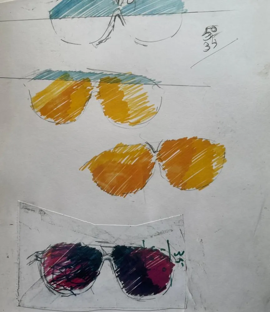 Zeefdruk Schifano - Visioni