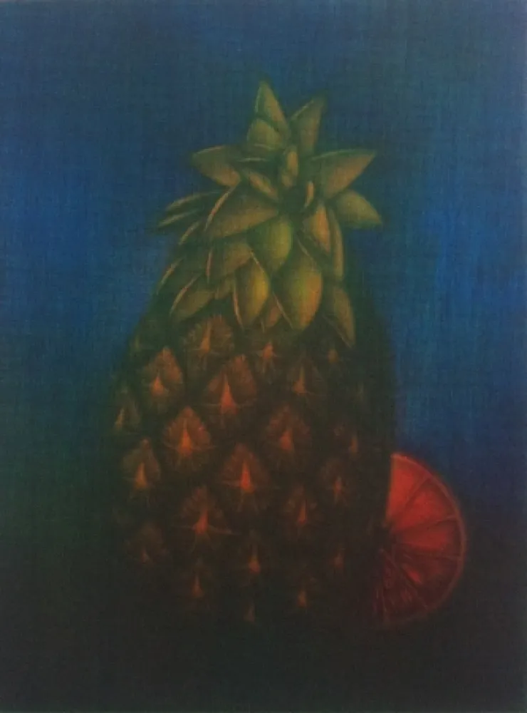 Mezzotint Schkolnyk - Ananas