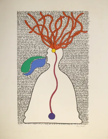 Lithografie Schmidt - Flowing in the Right Direction