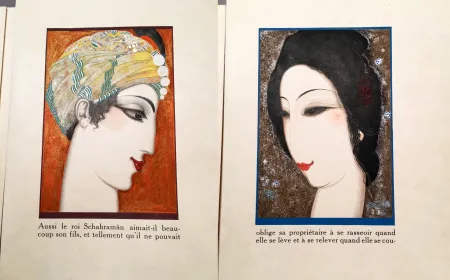 Geïllustreerd Boek Schmied - HISTOIRE DE LA PRINCESSE BOUDOUR. Conte des mille et une nuits. (1926)