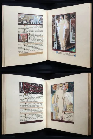 Geïllustreerd Boek Schmied - J.-C. Mardrus : HISTOIRE CHARMANTE DE L'ADOLESCENTE SUCRE D'AMOUR (1927).