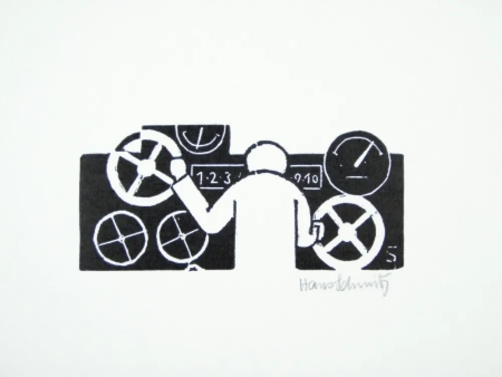 Linosnede Schmitz - Arbeiterausbildung (Worker's Education)