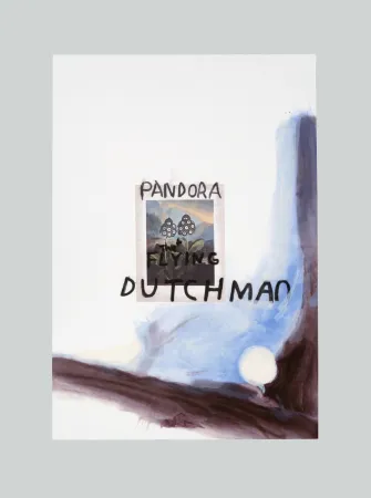 Ets En Aquatint Schnabel - Pandora I