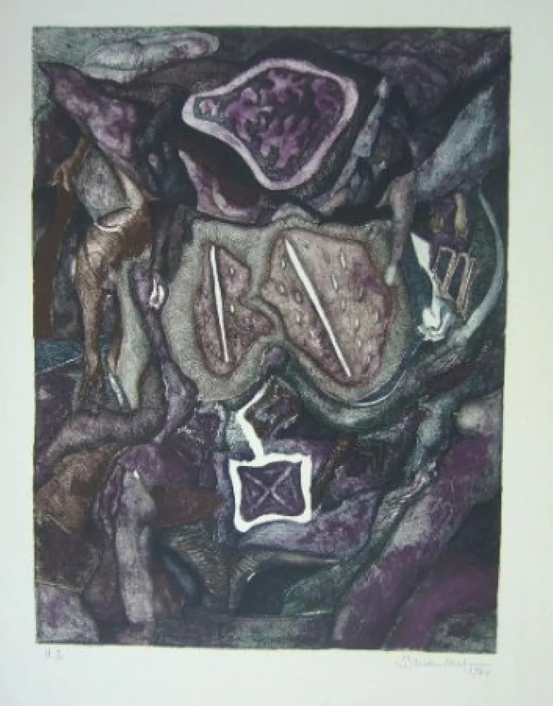 Lithografie Schoendorff - Sans titre