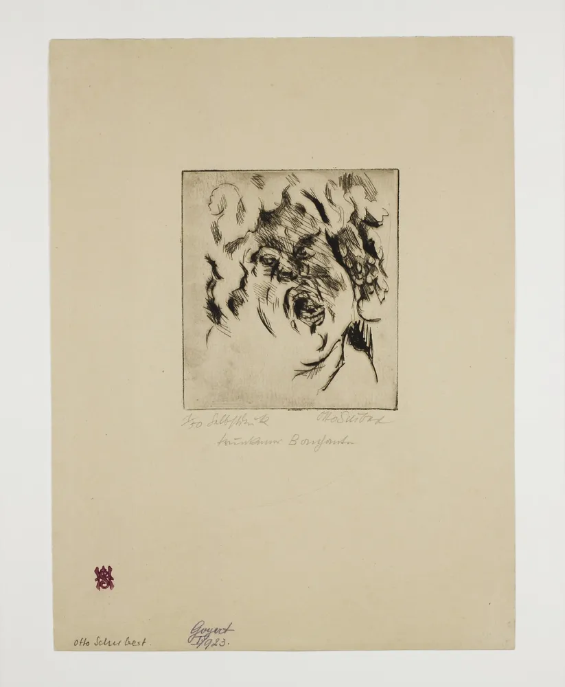 Droge Naald Schubert - Trunkener Bacchante (Drunken Bacchant)