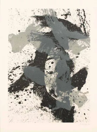 Lithografie Scialoja - GEOGRAFIA