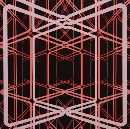 Zeefdruk Scirpa - Untitled