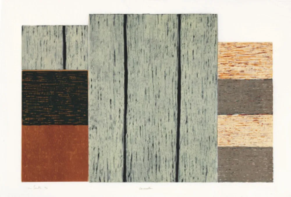 Houtsnede Scully - Conversation