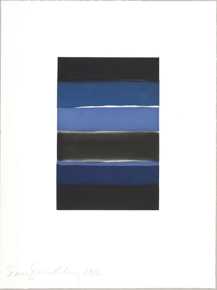 Aquatint Scully - Landline (blue)