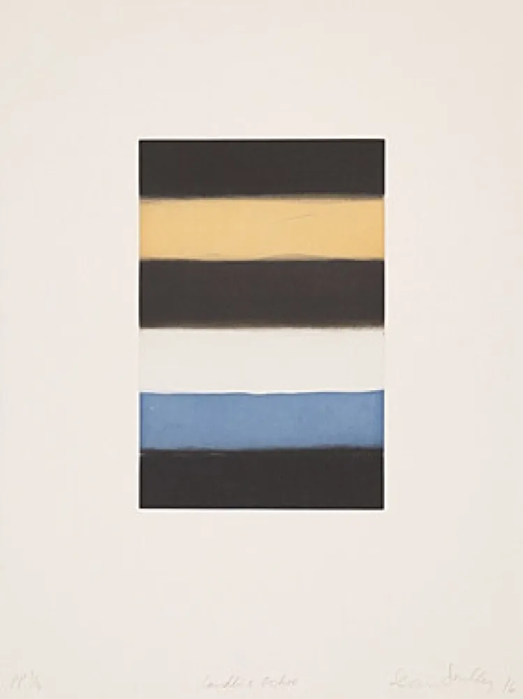 Ets En Aquatint Scully - Landline Ochre