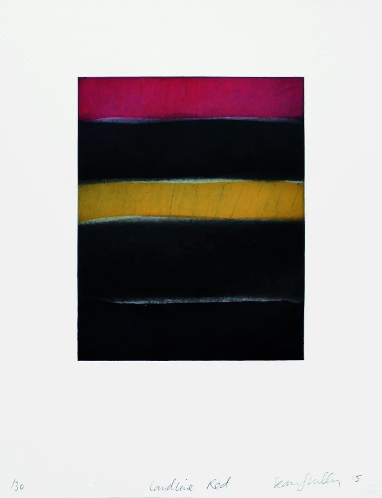 Aquatint Scully - Landline (red)