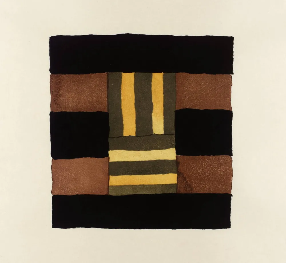 Houtsnede Scully - Yellow Light