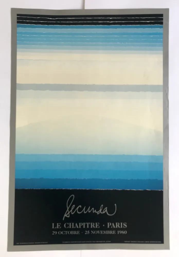 Poster Secunda - Mirage - Galerie Le Chapitre