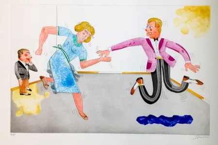 Ets En Aquatint Segui - Be-bop