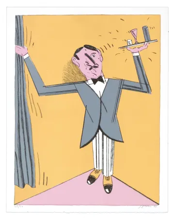 Lithografie Segui - Garçon