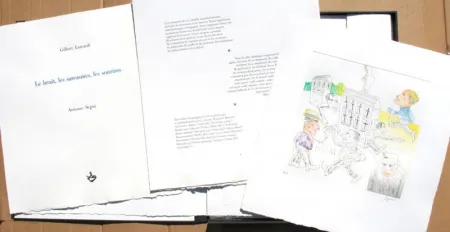 Geïllustreerd Boek Segui - LE BRUIT, LES SARCASMES, LES SOURIRES