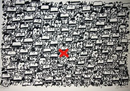 Lithografie Segui - Pour le peuple africain