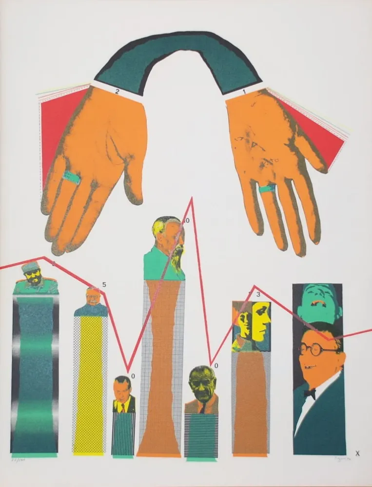 Lithografie Segui - Sans Démagogie