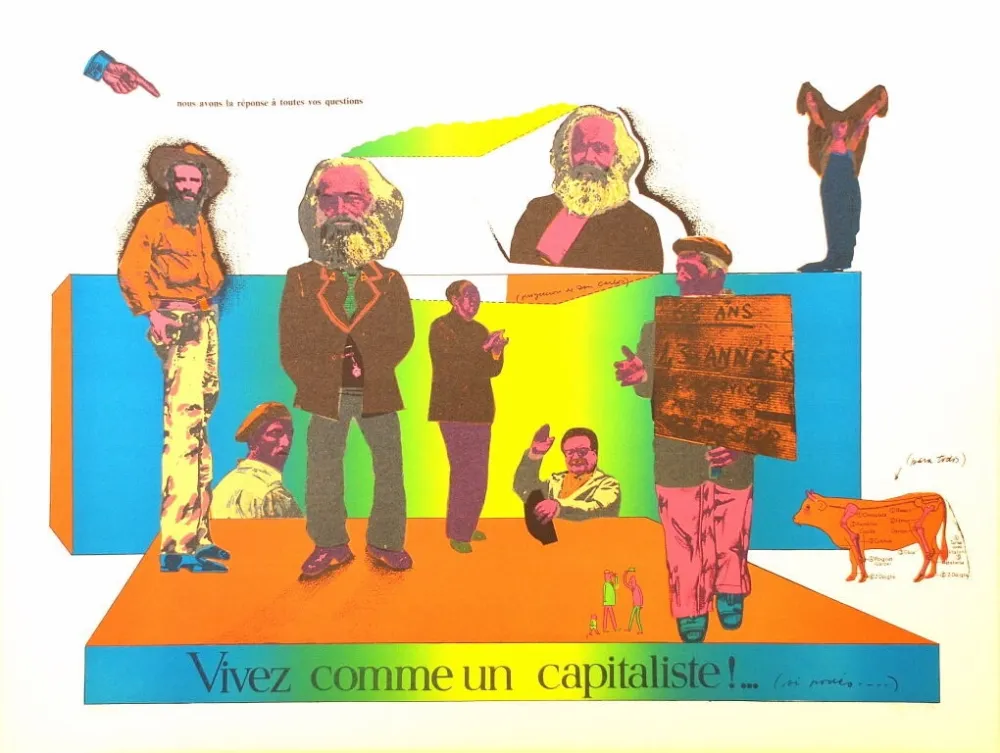 Lithografie Segui - Sans Démagogie