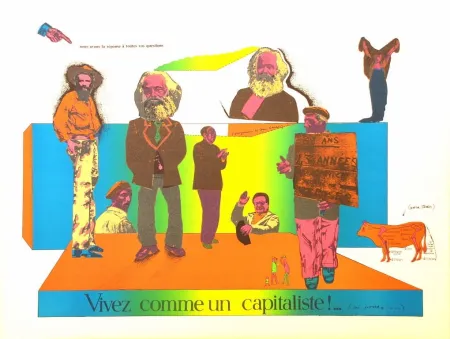 Lithografie Segui - Sans Démagogie