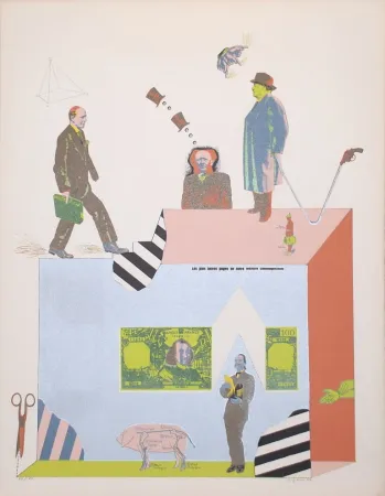 Lithografie Segui - Sans Démagogie