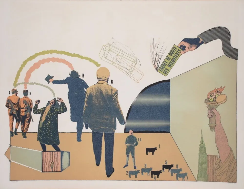 Lithografie Segui - Sans Démagogie