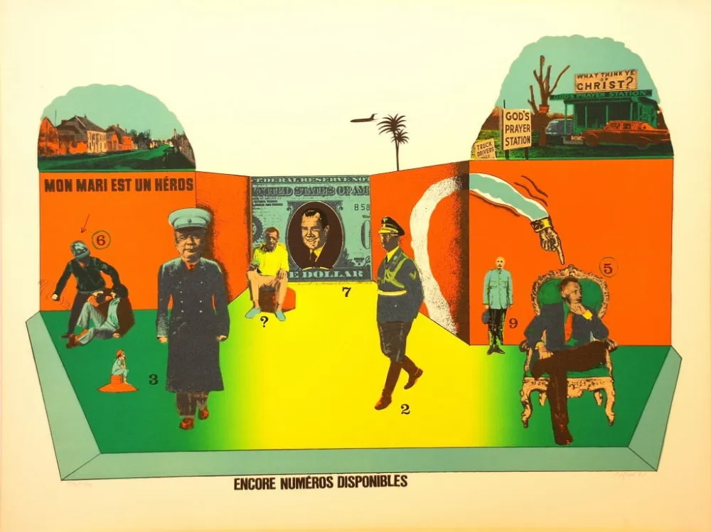 Lithografie Segui - Sans Démagogie