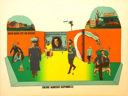 Lithografie Segui - Sans Démagogie