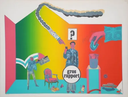 Lithografie Segui - Sans Démagogie