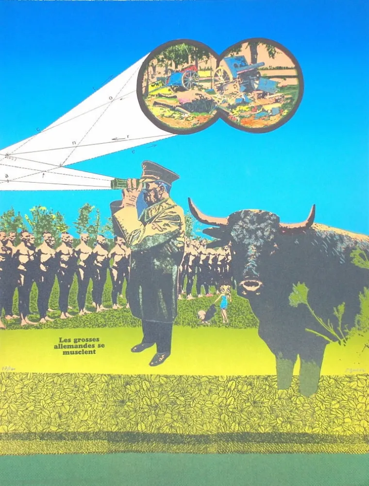 Lithografie Segui - Sans Démagogie