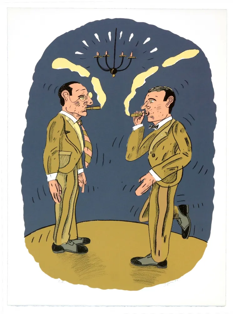 Lithografie Segui - Sans titre