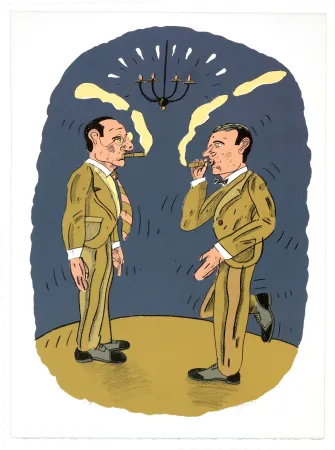 Lithografie Segui - Sans titre