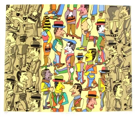 Zeefdruk Segui - Un dia de Sol