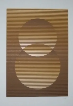 Zeefdruk Sempere - Composition 3