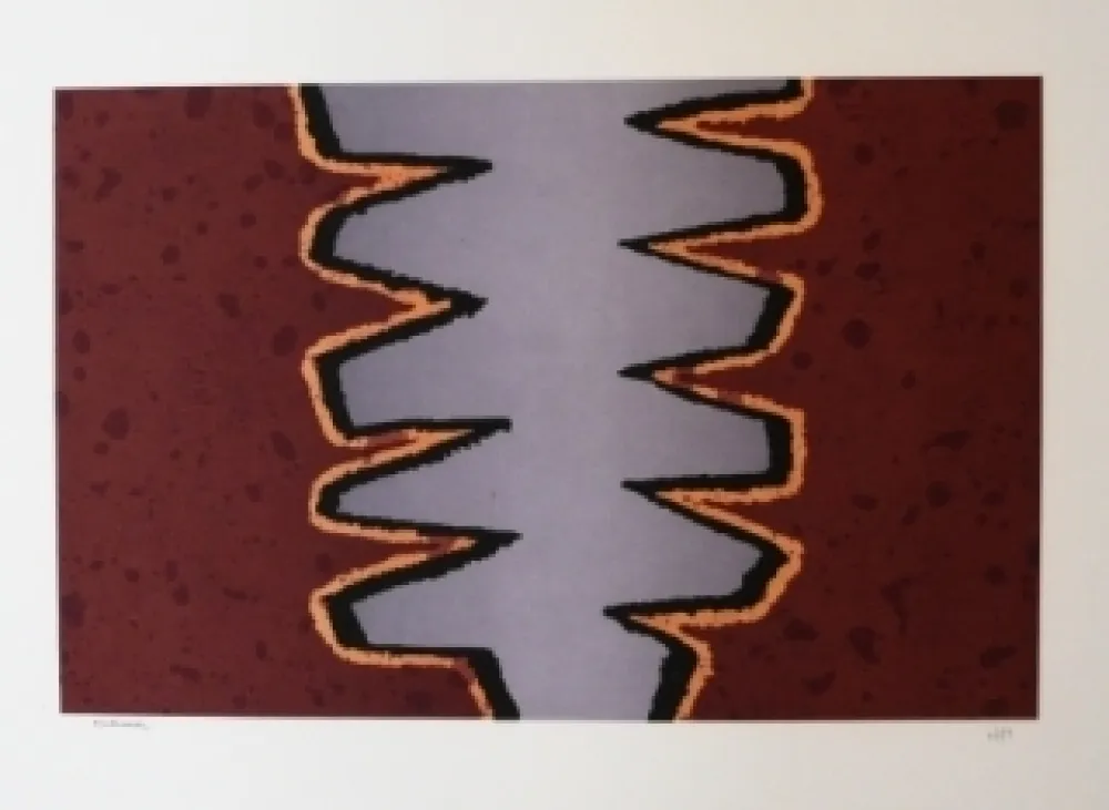 Lithografie Serrano - Dialogo de contrarios