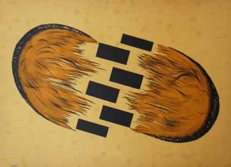 Lithografie Serrano - Dialogo del viento