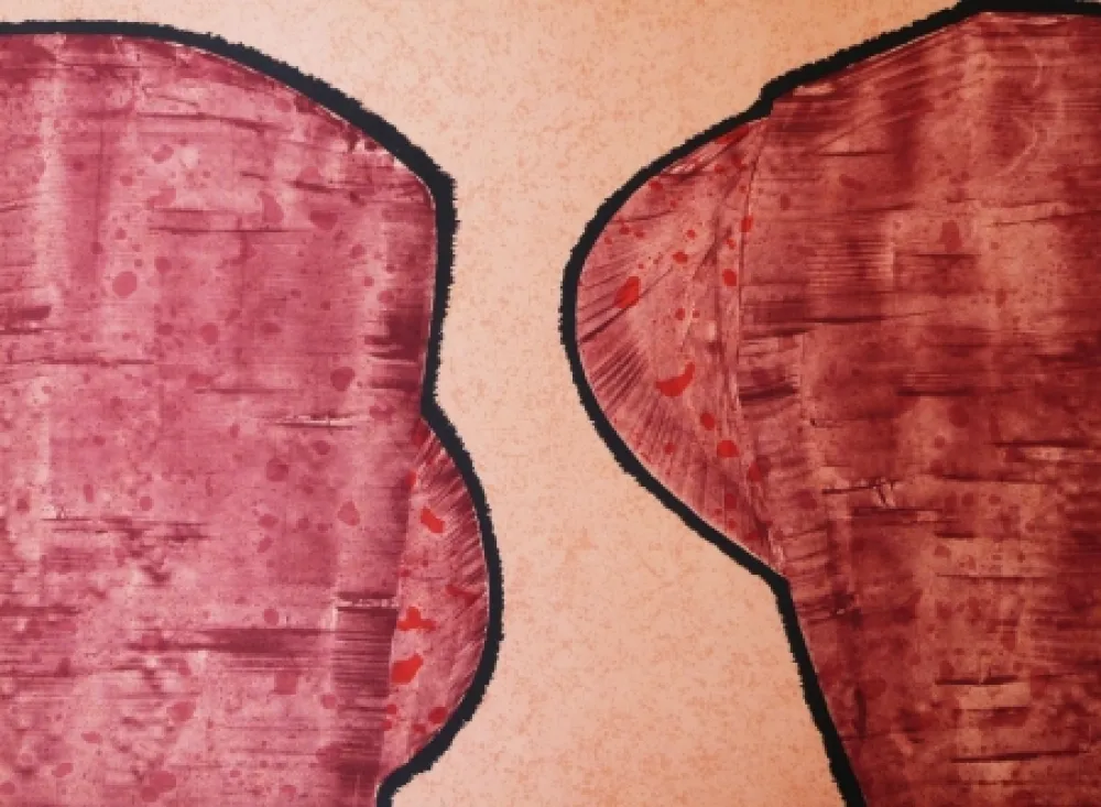 Lithografie Serrano - Dialogue