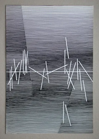 Gravure Seuphor - Composition