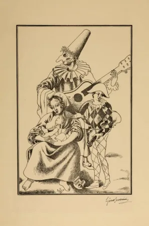 Geen Techniek Severini - Harlekin-Familie