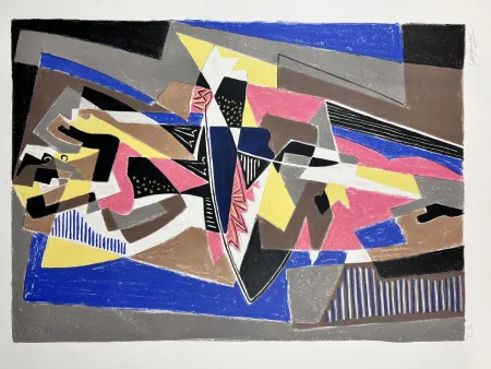 Lithografie Severini - LE DANSEUSE