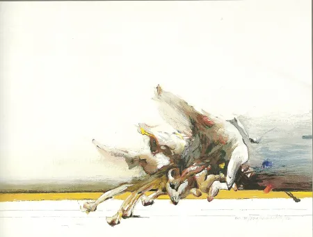 Lithografie Shahabuddin - JO BARCELONA