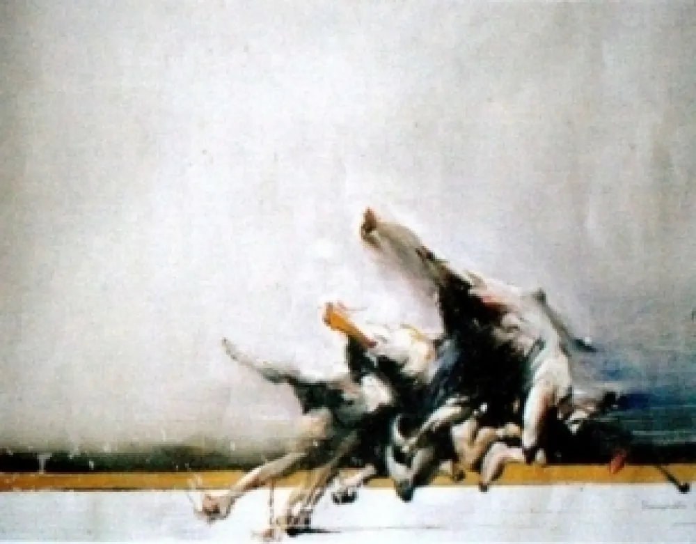 Lithografie Shahabuddin - Sans titre