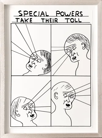 Geen Techniek Shrigley - Special Powers take their toll