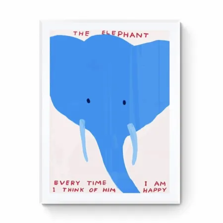 Zeefdruk Shrigley - Untitled