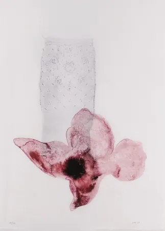 Lithografie Sicilia - Composición (Flor)