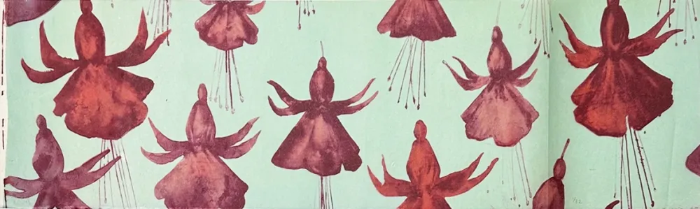 Lithografie Sicilia - Fleurs