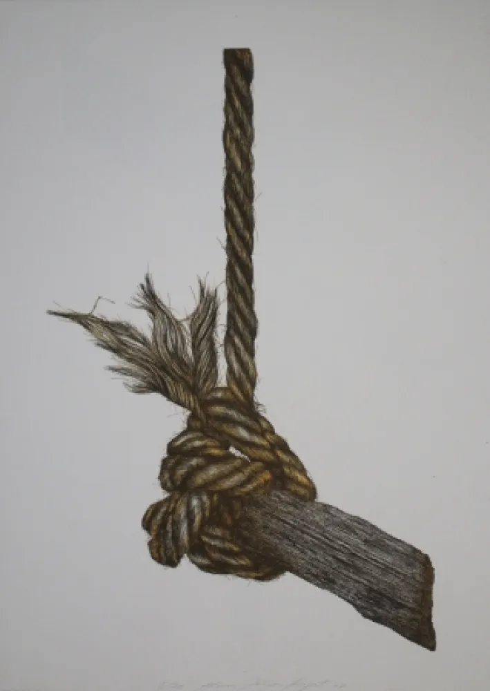 Lithografie Siegert - Knoten