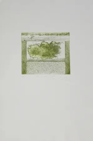 Ets En Aquatint Siegert - Landschaft