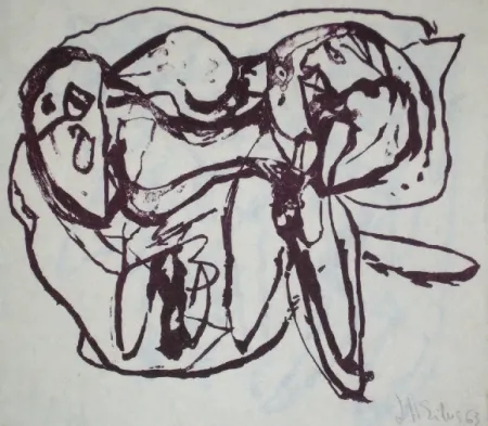 Lithografie Silva - Sans titre 15